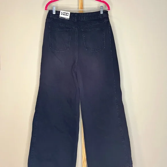 The Rachel Jean KBB by Kahlana Black Wide-Leg Jeans - Picture 7 of 7